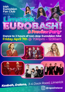 Read more about the article Limerick EuroBash and Preview Party – April 7th